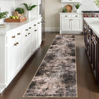 Abstract Runner Rug 2x10 Ft Washable Runners - Image 2