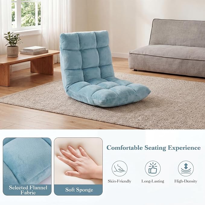 GIANTEX Folding Floor Chair - Image 4