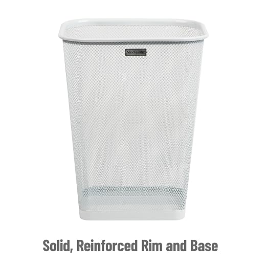 Mind Reader Mesh Trash Can, 5 Gallon - Image 4