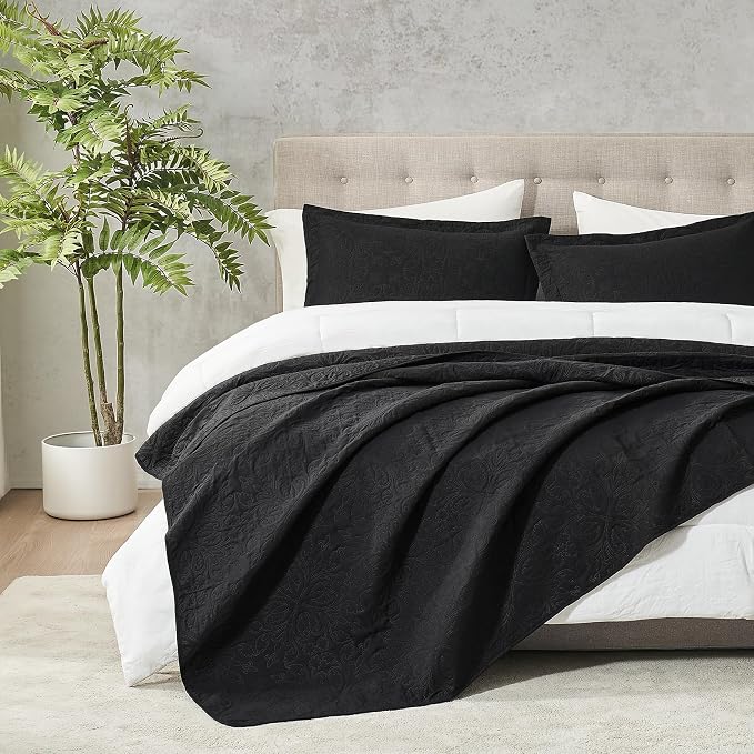 Hansleep Black Quilt Queen Size - Image 2