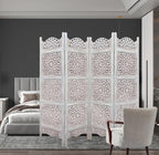 COTTON CRAFT Room Divider Wood Screen - Image 4