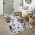 Abstract Runner Rug 3x6 Ft Washable Runners by iOhouze