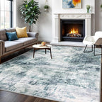 Modern Abstract Area Rugs 6x9 Ft Washable Rugs by iOhouze