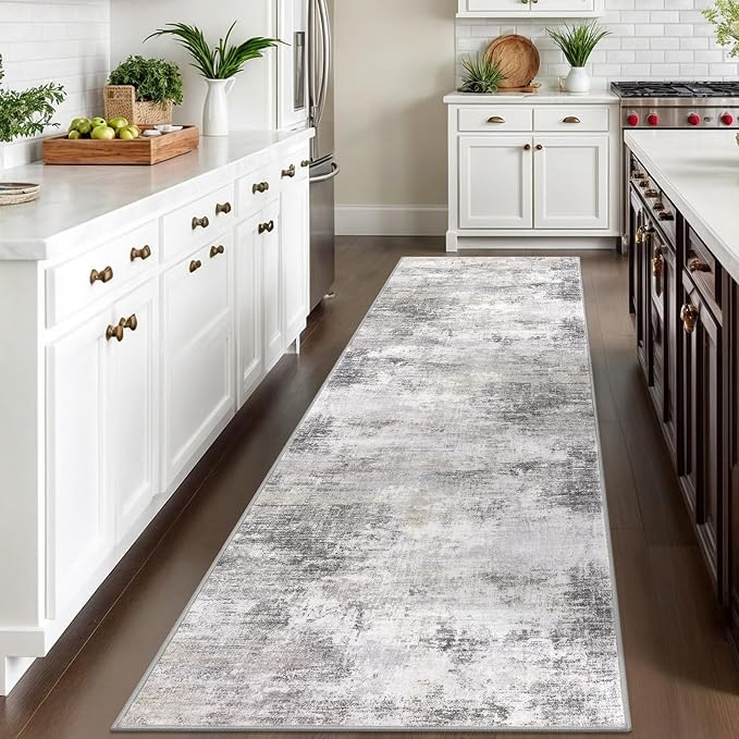 Abstract Runner Rug 3x10 Ft Washable Runners - Image 2