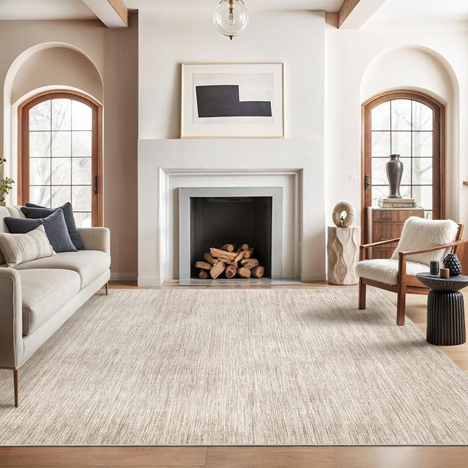 6x9 Area Rugs Non Slip, Large Washable Rugs by Valenrug