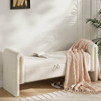 Storage Ottoman Bench, End of Bed Bench by YourBeautifulSpace