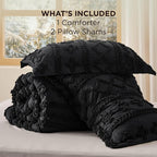 Bedsure Tufted Boho Comforter Set California King - Image 7
