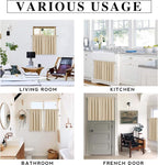 RYB HOME Short Privacy Curtains 30 inch Long - Image 7