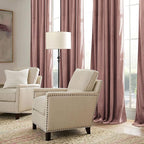 RYB HOME Velvet Curtains 108 inches Long, Extra Long High Ceiling Curtains | - Image 3