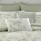 Laura Ashley - Twin Comforter Set, Soft & Reversible Cotton Bedding, Medium - Image 5