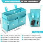 Bseash Bunk Bed Organizer, Bedside Caddy Hanging Bed Organizer Storage Bag - Image 2