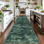 Abstract Runner Rug 3x14 Ft Washable Runners - Image 2