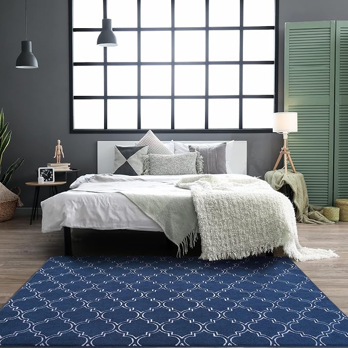 Chicrug 3x5 Shag Geometric Modern Area Rug - Image 4