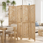 GIANTEX 4 Panel Boho Room Divider - Image 3