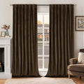 BGment 96 Inch Velvet Blackout Curtains by BGment
