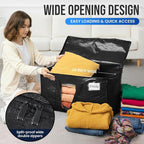 TAILI 8 Pack Black Extra Large Moving Bags, Storage Bag - Image 4