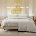 Bedsure King Comforter Set, 3 Pieces GentleSoft™ Bed Set, 1 Lightweight - Image 2