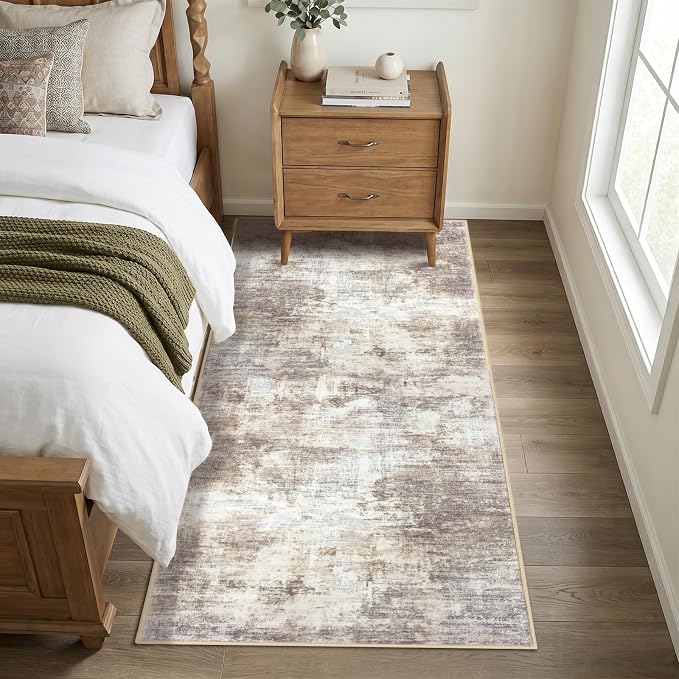 Abstract Runner Rug 3x7 Ft Washable Runners - Image 8