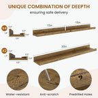 Picture Ledge Shelf, Floating Shelves - Image 3