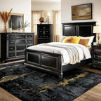 RELEANY Washable 8'x10' Abstract Area Rug - Image 2