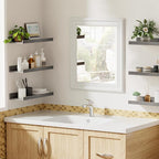 upsimples Floating Shelves for Wall Decor and Storage, Laundry Room Display and - Image 6
