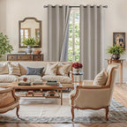 YoungsTex Linen 100% Blackout Curtains - Image 4