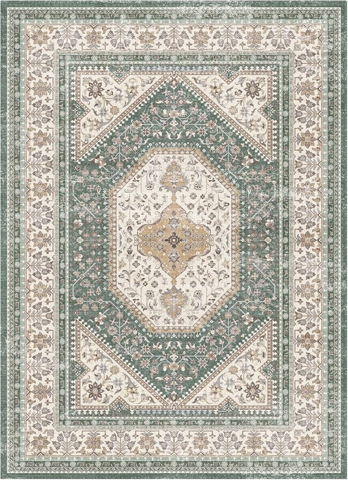 9x12 Washable Area Rug for Living Room - Image 9