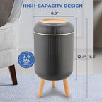 Pukomc Smart Sensor Wastebasket, Convenient and Hygienic Easy to Use | - Image 7