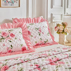 UOZZI BEDDING Ruffle Skirt Bedspread Set - Image 8