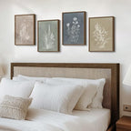 Framed Boho Neutral Botanical Wall Art - Image 8