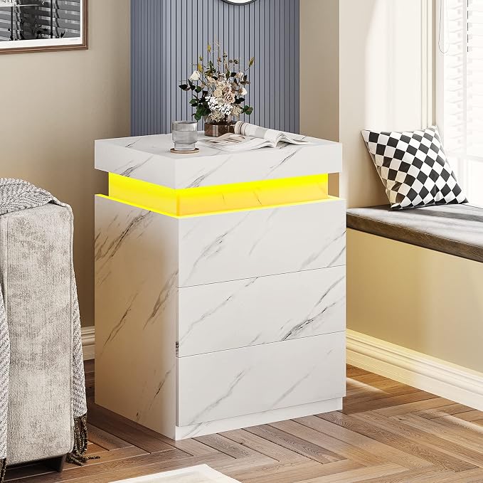 ADORNEVE Modern Nightstand - Image 7