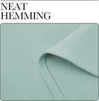 NICETOWN Aqua Blue Room Darkening Curtains - Image 7