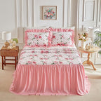 Ruffle Skirt Bedspread Set - Image 2