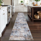 Abstract Runner Rug 2x12 Ft Washable Runners - Image 3