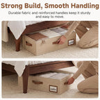 StorageWorks 5 Inch Low Profile Under Bed Storage Containers - Image 4