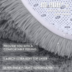 OLANLY 7x12 Machine Washable Large Area Rugs - Image 8
