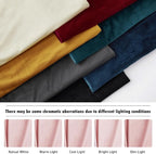 RYB HOME Velvet Curtains 102 inches Long, Extra Long High Ceiling Curtains | - Image 7