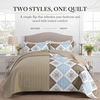 Etwel Lightweight Queen Size Quilt Set - Image 4