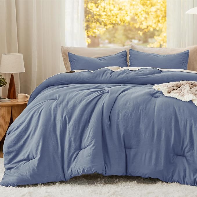 Bedsure King Comforter Set, 3 Pieces GentleSoft™ Bed Set, 1 Lightweight - Image 2