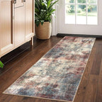 Abstract Runner Rug 2x5 Ft Washable Runners by iOhouze