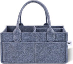 Mr. Pen- Baby Diaper Caddy Organizer, Charcoal Gray | Nursery Storage Bin and by MrPen