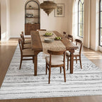cotiled Boho 8x10 Area Rugs for Living Room: Large Moroccan Washable Rug | - Image 7
