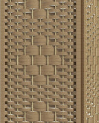 HOMCOM 3 Panel Room Divider, Folding Privacy Screen, Natural | Room Separator - Image 8