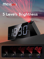Mesqool Projection Alarm Clock - Image 4