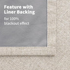 YoungsTex Linen Blackout Curtains 78 Inches Long - Image 7