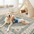 7x9 Washable Area Rug for Living Room by Puino