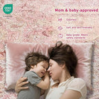 Latte&Fog 4ft Pink Round Area Rug - Image 5