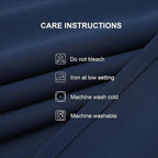 CUCRAF Blackout Curtains for Bedroom -Thermal Insulated Light Blocking Drapes - Image 7