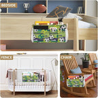 Ball Soccer tag8 Bedside Caddy Storage Bag Bedside Organizer - Image 8