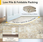 RELEANY Washable 3'x5' Abstract Area Rug - Image 6